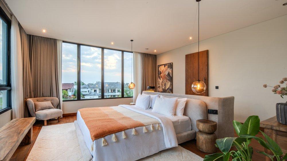 Elite Havens - Five Palms Villa 1 - Private 5-Bedroom Modern Luxury Villa in Bali Indonesia - Restfull guest bedrooms